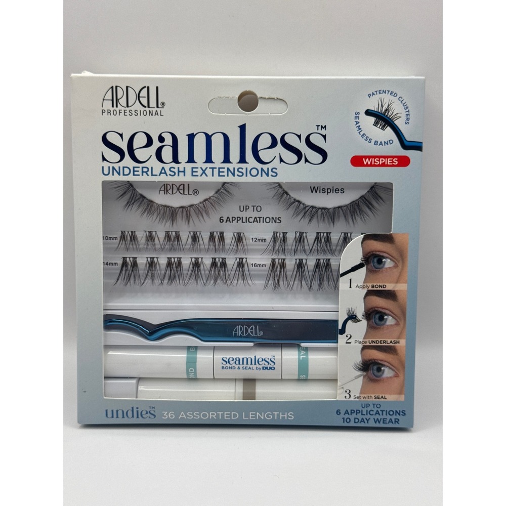 Ardell Professional Seamless Underlash Extensions Wispies Starter Kit 36 Cluster
